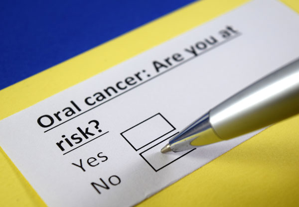 oral cancer rick checkboxes